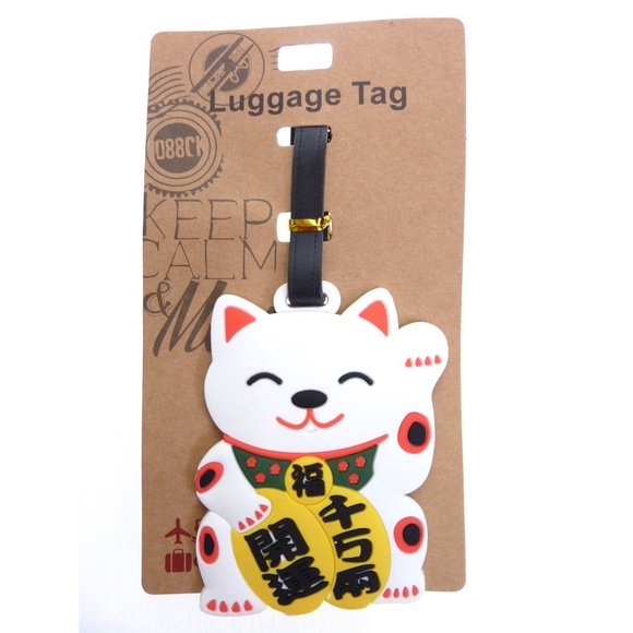 cat luggage tags